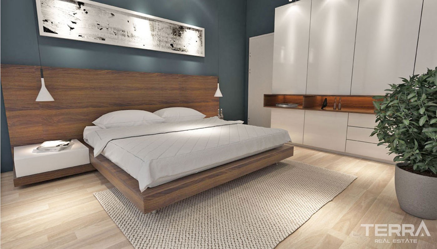 Appartements Modernes à 800 m de la Mer à Antalya Avenue d'Işıklar - 34656