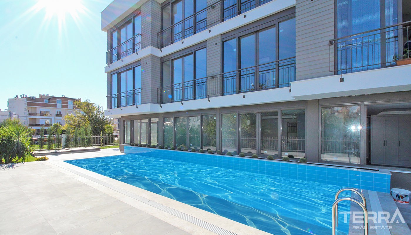 Quality Apartments with Prime Location near Lara Beach in Antalya - 34704