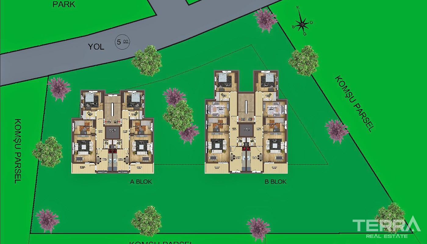 Bargain Apartments for Sale in Antalya Kepez near Amenities - 34761