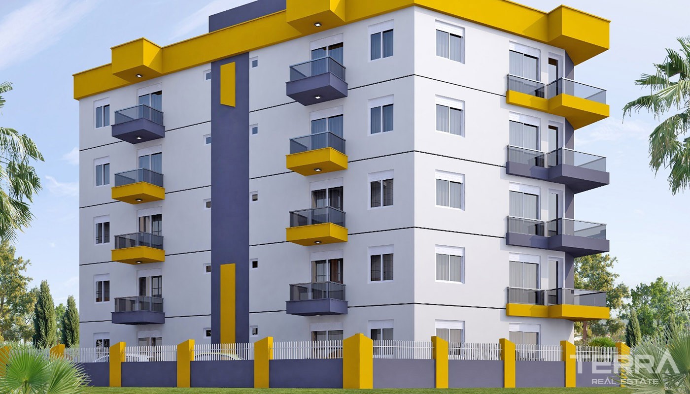 Budget Apartments for Sale at a Central Location in Antalya - 34774