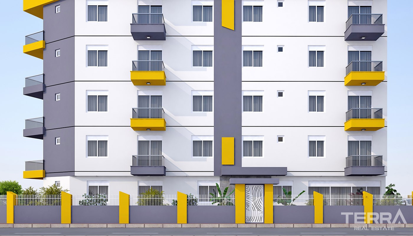 Budget Apartments for Sale at a Central Location in Antalya - 34775