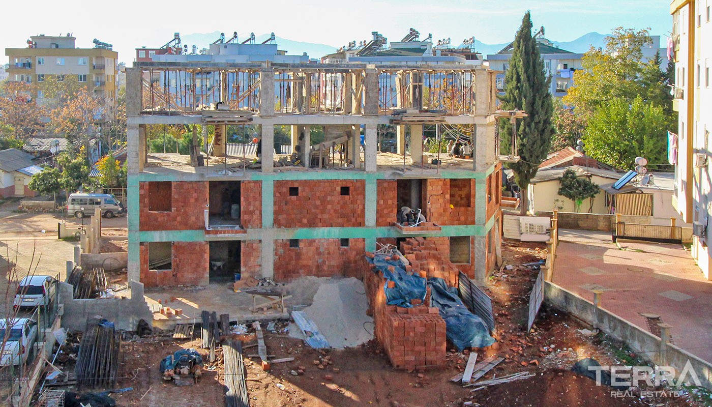 Budget Apartments for Sale at a Central Location in Antalya - 34776