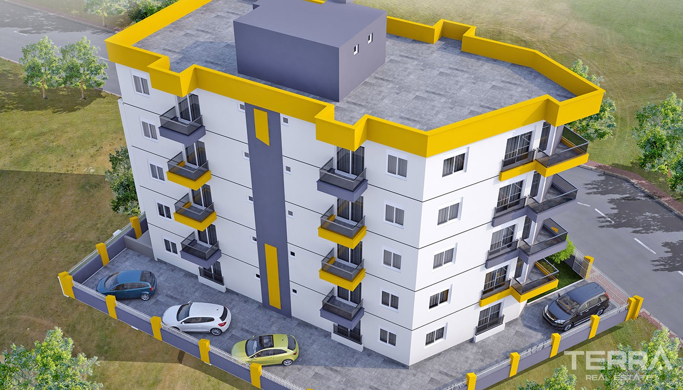 Budget Apartments for Sale at a Central Location in Antalya - 34777