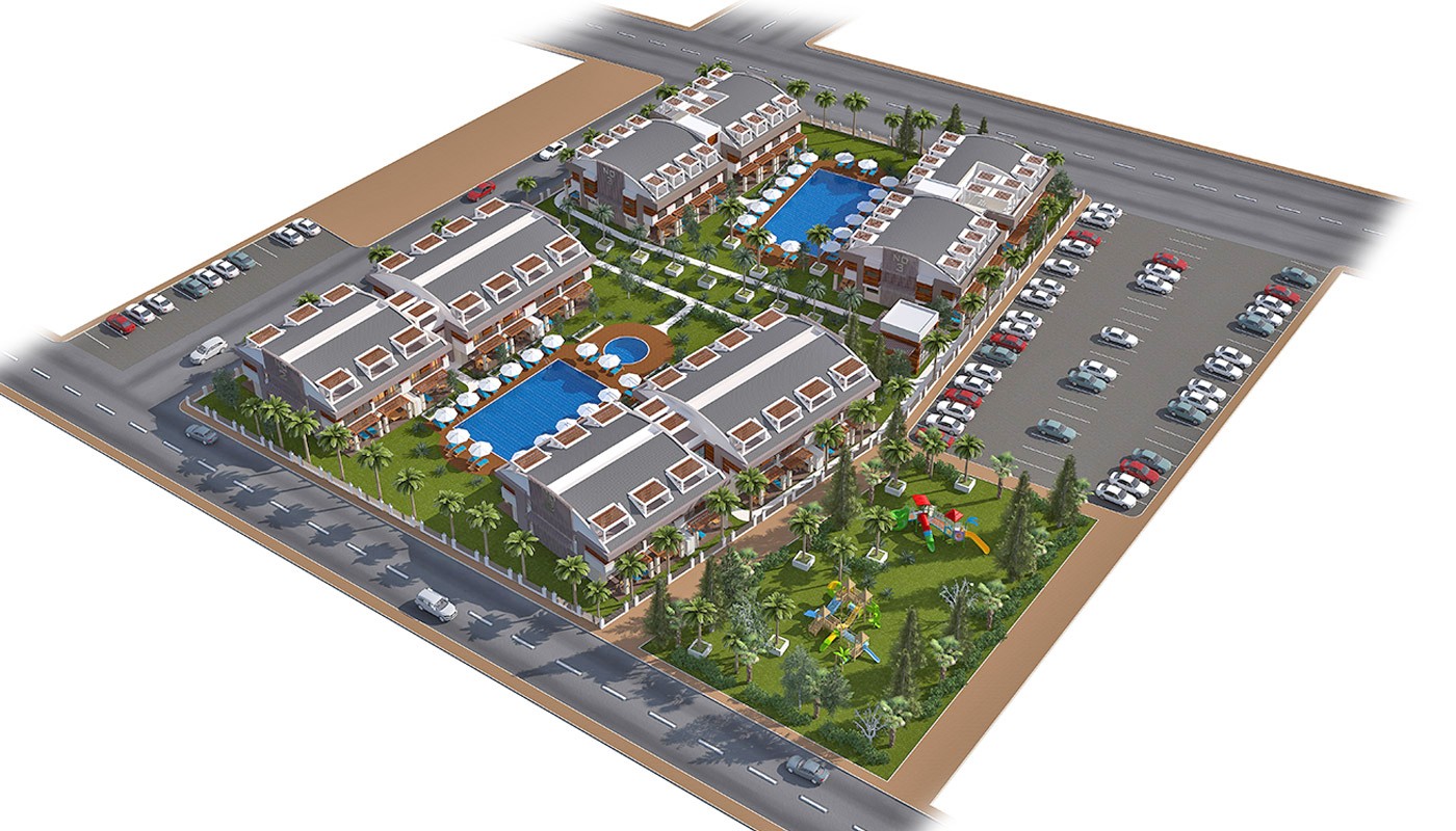 Advanced Apartments with Smart Home System in Antalya Kundu - 34781