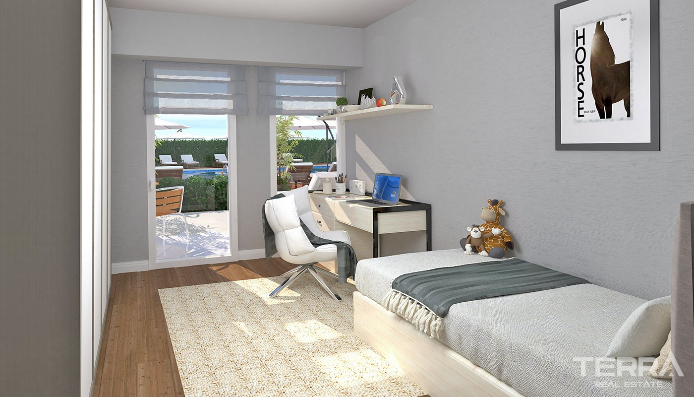 Advanced Apartments with Smart Home System in Antalya Kundu - 34785