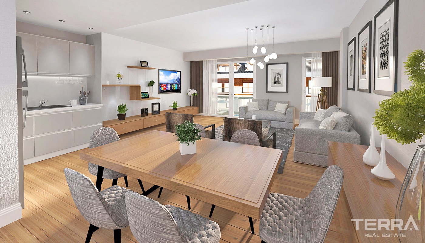 Advanced Apartments with Smart Home System in Antalya Kundu - 34790