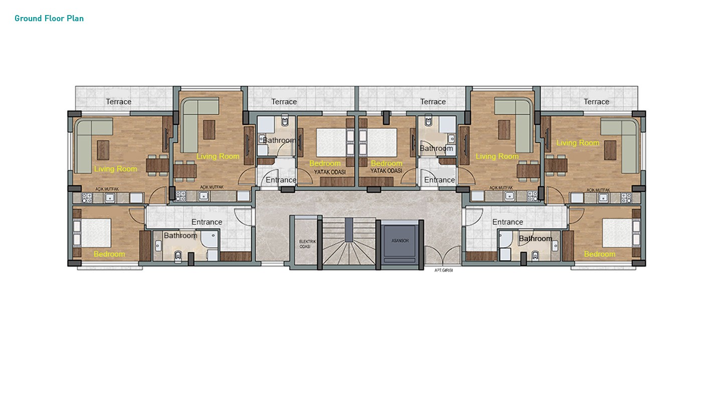 Comfortable Apartments with Rich Facilities in Antalya Konyaaltı - 34800