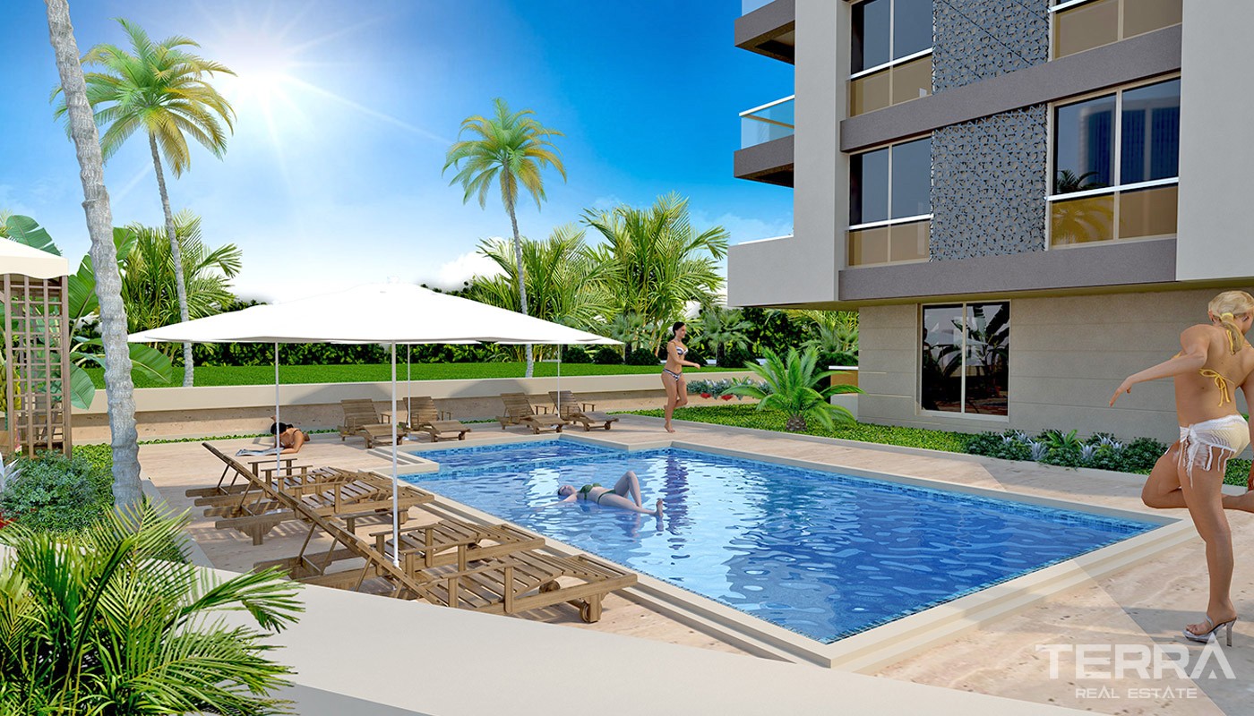 Comfortable Apartments with Rich Facilities in Antalya Konyaaltı - 34804