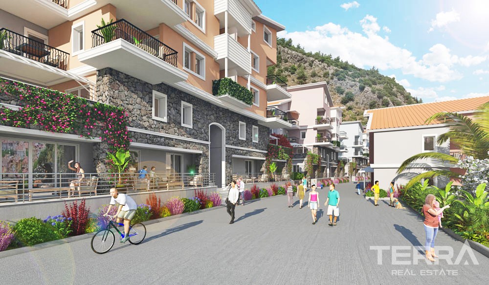 Appartements d’Exception à Taşyaka Fethiye Proches des Commerces - 35119