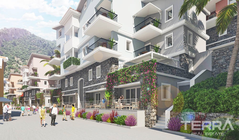 Appartements d’Exception à Taşyaka Fethiye Proches des Commerces - 35122
