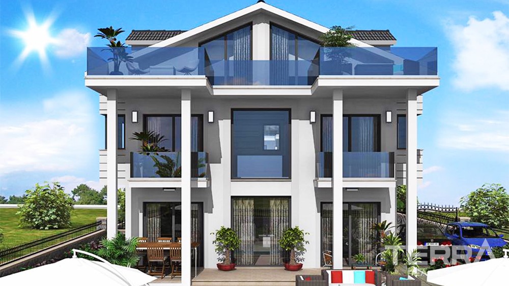 New Villa with Spacious Interiors and Private Pool in Fethiye Ovacık - 35130