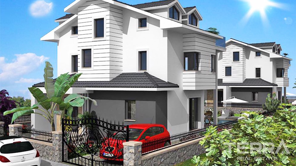 New Villa with Spacious Interiors and Private Pool in Fethiye Ovacık - 35136