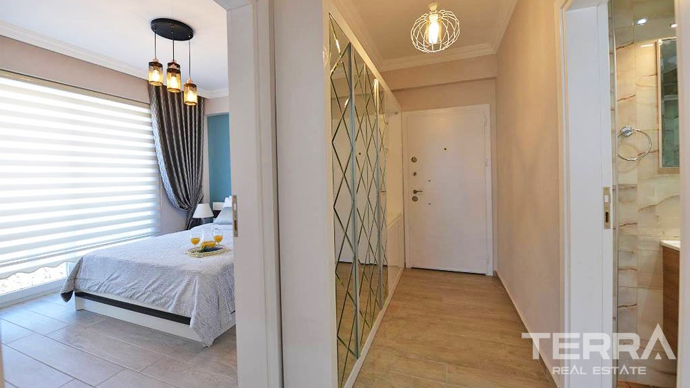 Recently-built Fethiye Flats with Central Location in Taşyaka - 35159