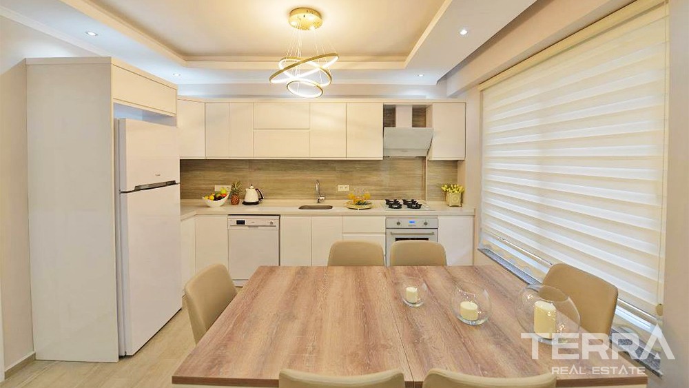 Recently-built Fethiye Flats with Central Location in Taşyaka - 35165