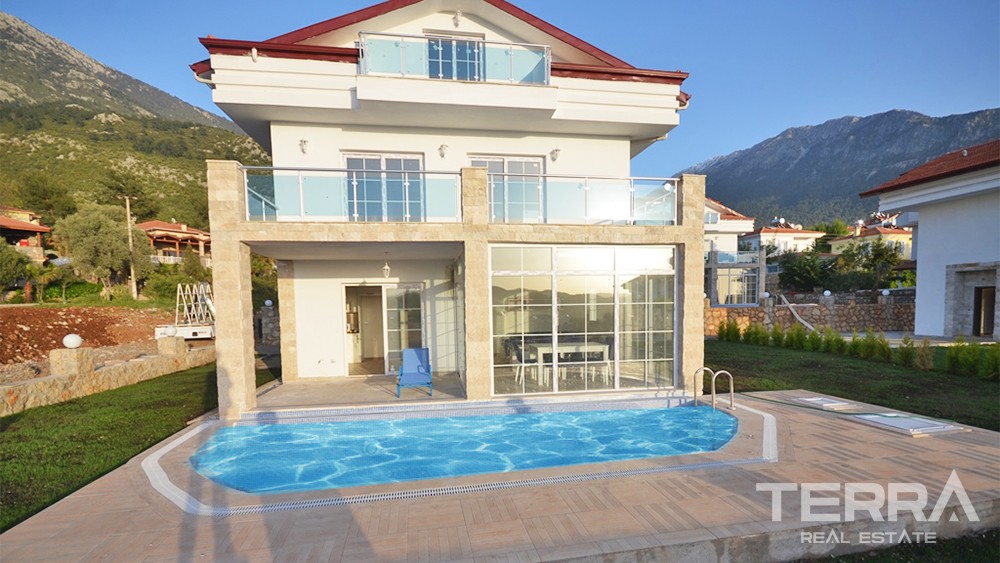 Key-ready Detached Villa with Private Garden and Pool in Ovacık - 35193