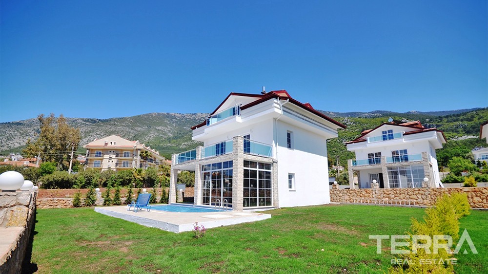 Key-ready Detached Villa with Private Garden and Pool in Ovacık - 35194