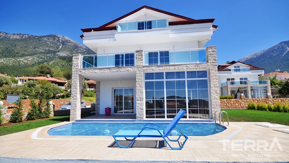 Key-ready Detached Villa with Private Garden and Pool in Ovacık - 35199