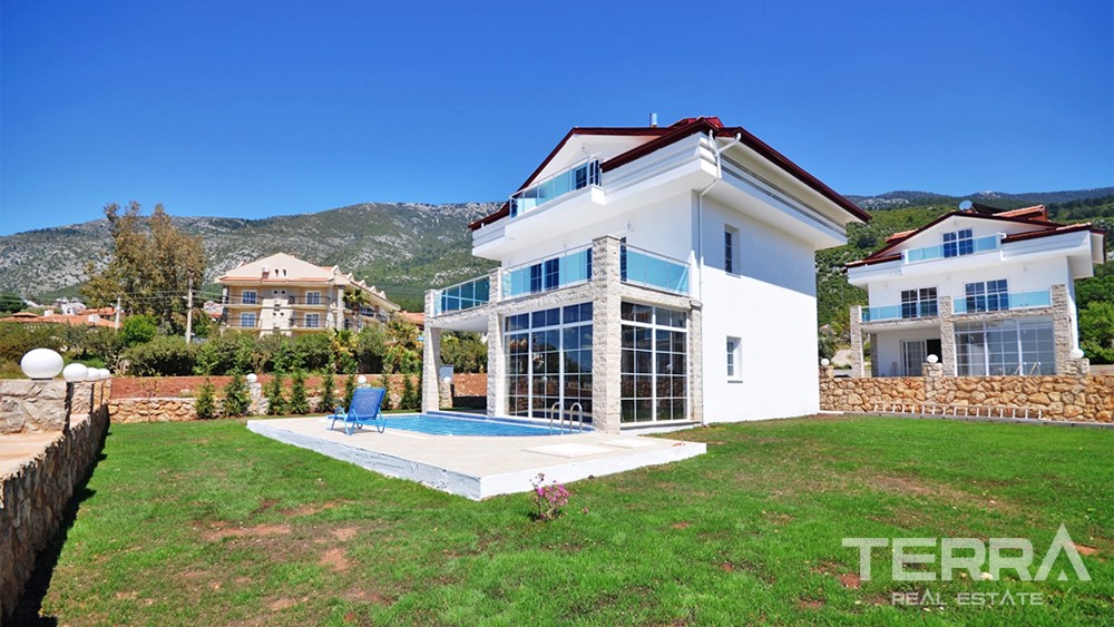 Key-ready Detached Villa with Private Garden and Pool in Ovacık - 35200