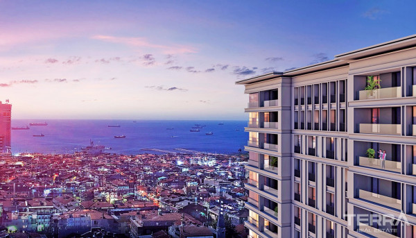 Appartements à Loca Mahal Situés à 900 m du Littoral à Zeytinburnu