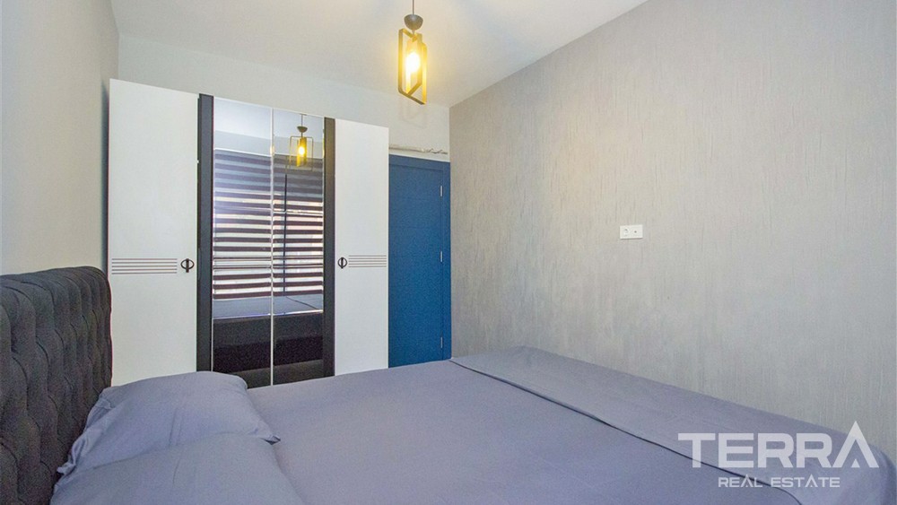 Nybyggede strandlejligheder med swimmingpool i Mahmutlar Alanya - 35271