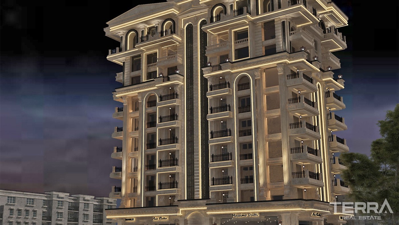 Modern Apartments Close to Various Amenities in Mahmutlar Alanya - 35288