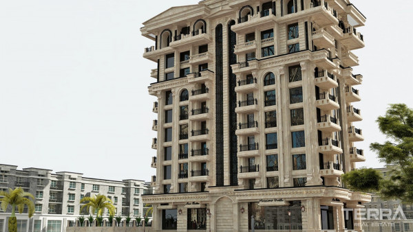 Modern Apartments Close to Various Amenities in Mahmutlar Alanya