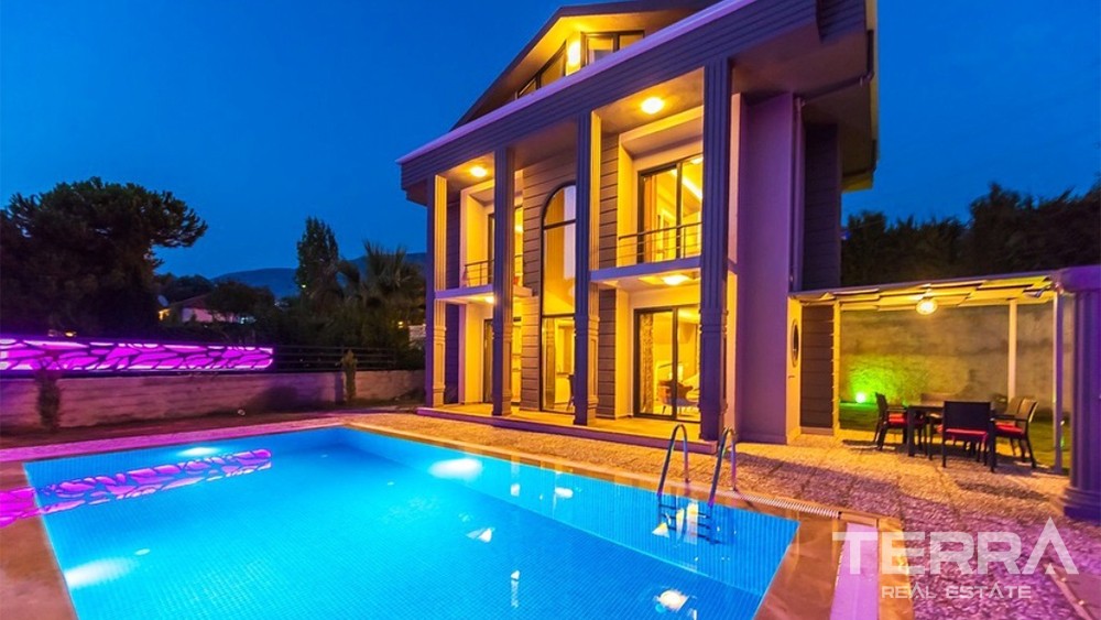 Modern Fethiye Villa for Sale in Ovacık with Stunning Views of Nature - 35336