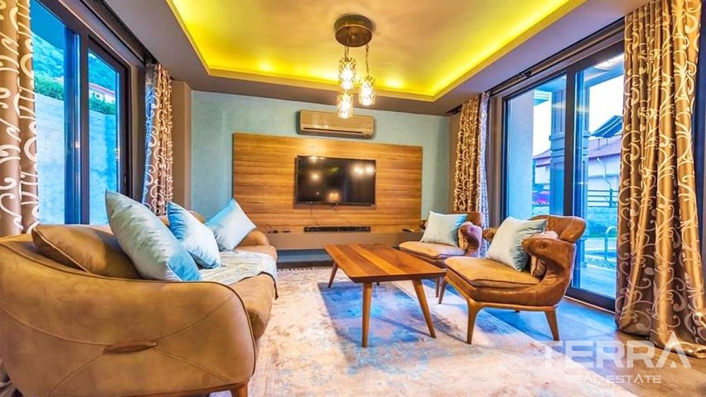 Modern Fethiye Villa for Sale in Ovacık with Stunning Views of Nature - 35343