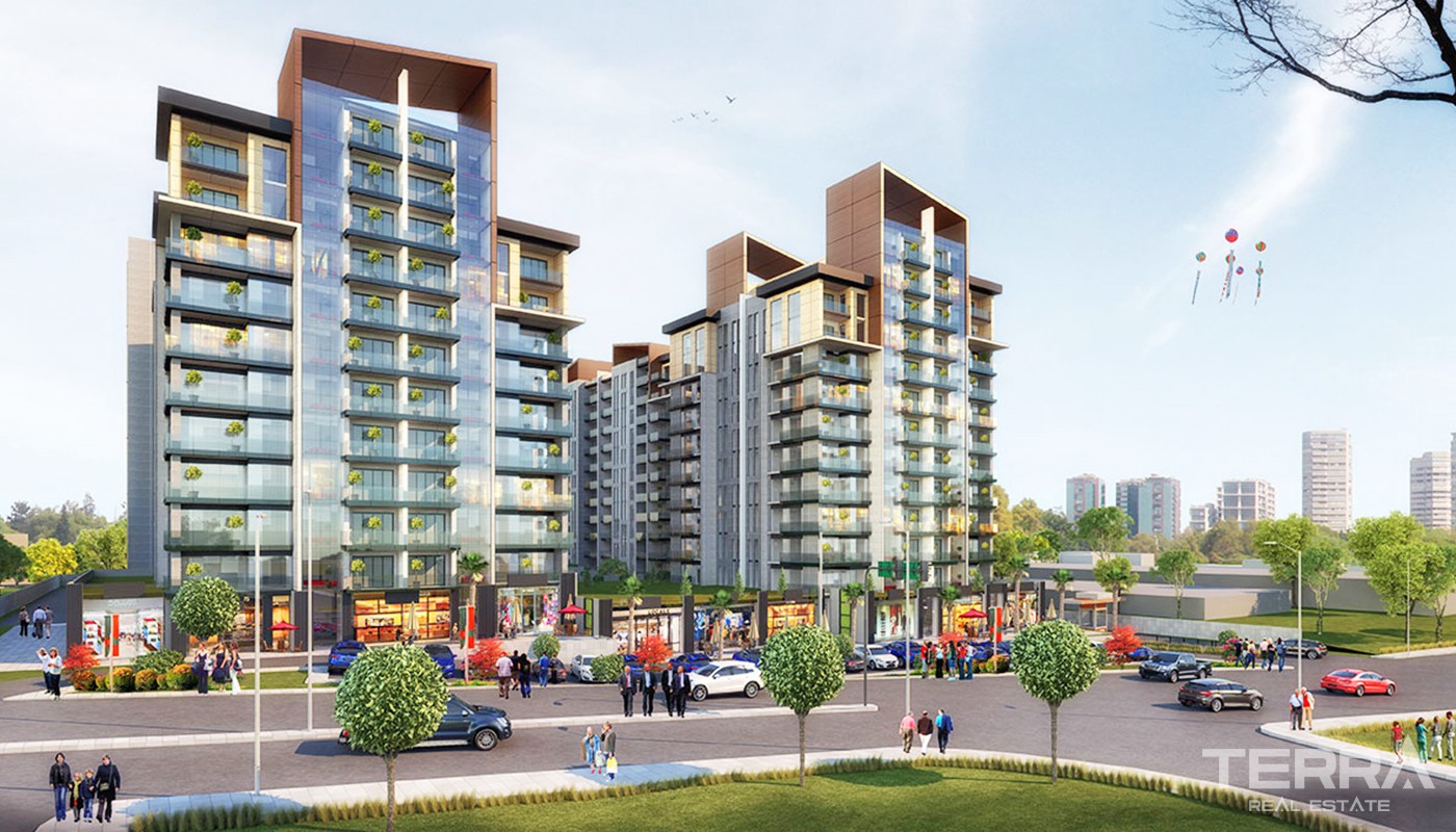 Istanbul Appartements à Vendre Dans Un Emplacement Privilégié à Bağcıl - 35391