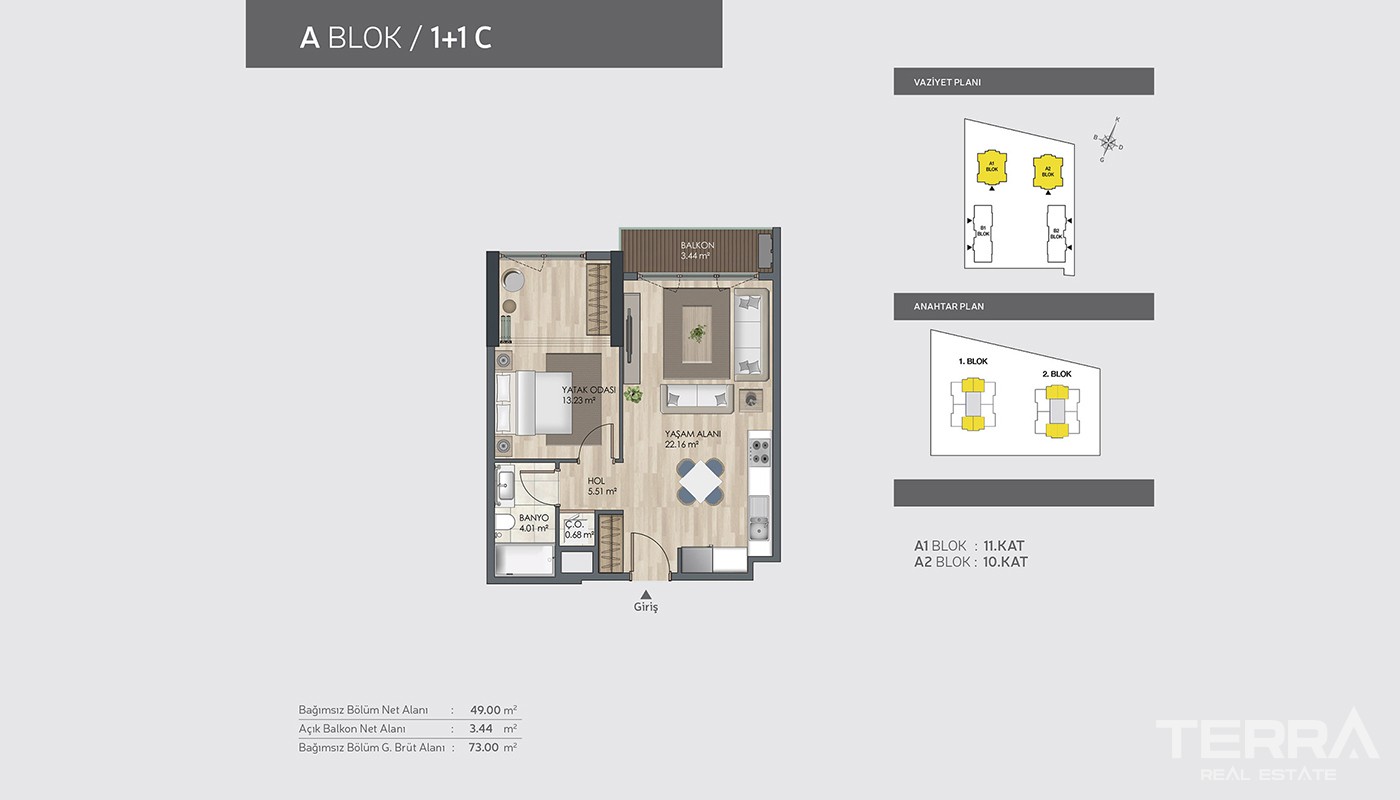 Istanbul Appartements à Vendre Dans Un Emplacement Privilégié à Bağcıl - 35401