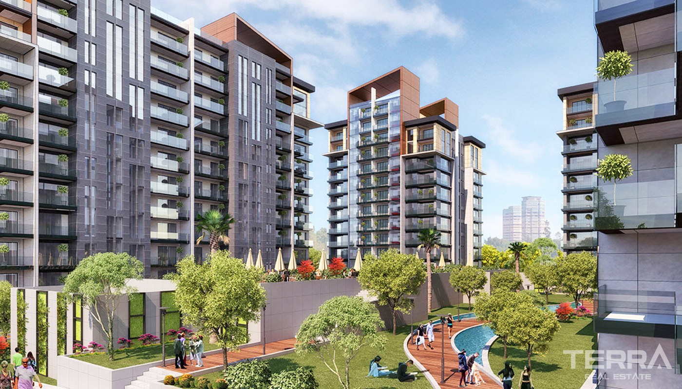 Istanbul Appartements à Vendre Dans Un Emplacement Privilégié à Bağcıl - 35414