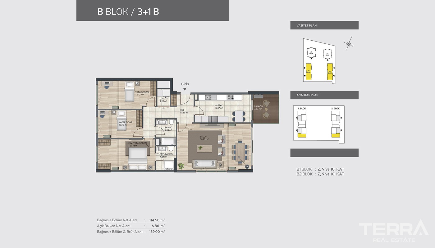 Istanbul Appartements à Vendre Dans Un Emplacement Privilégié à Bağcıl - 35415