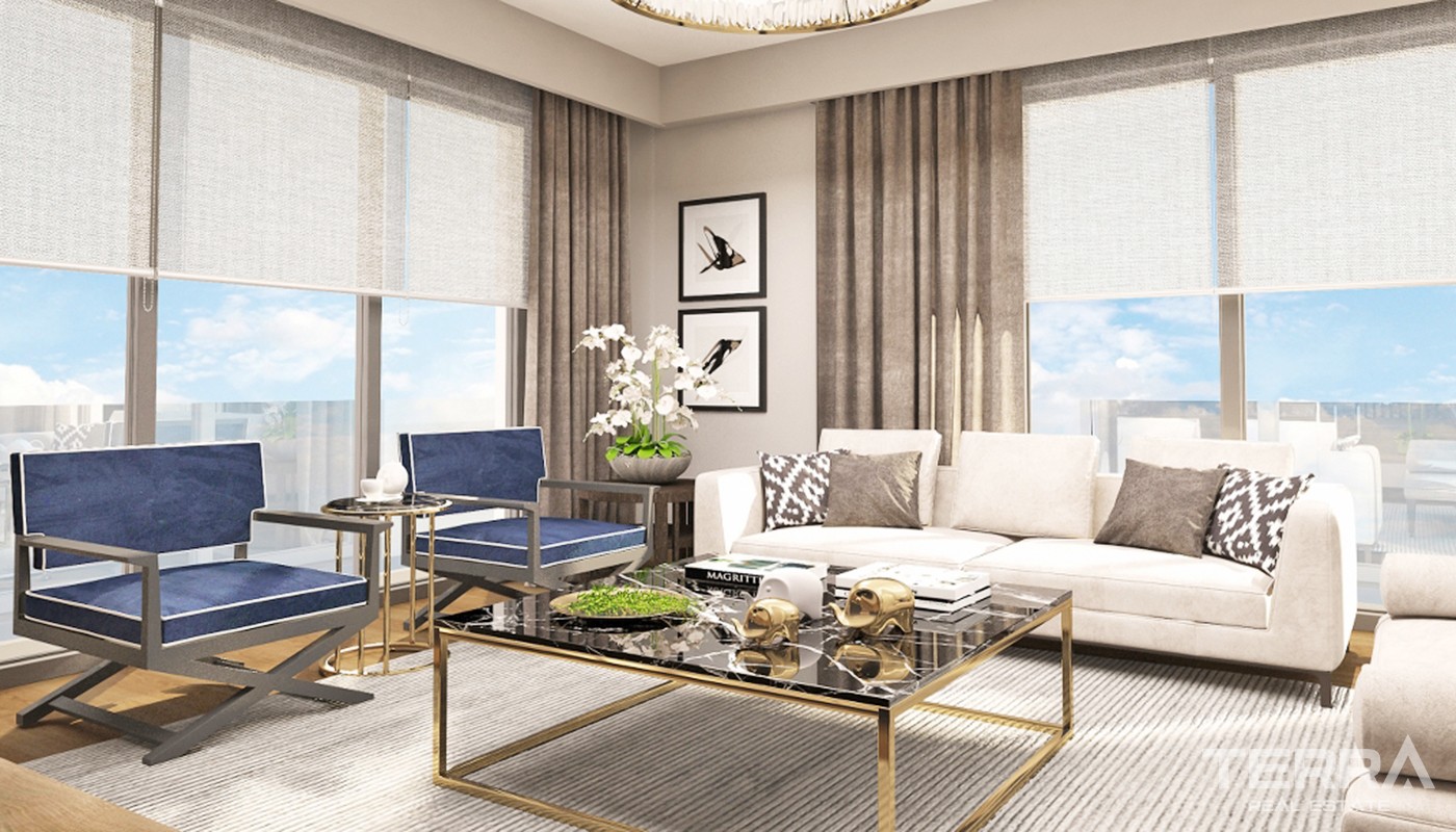 Istanbul Appartements à Vendre Dans Un Emplacement Privilégié à Bağcıl - 35416
