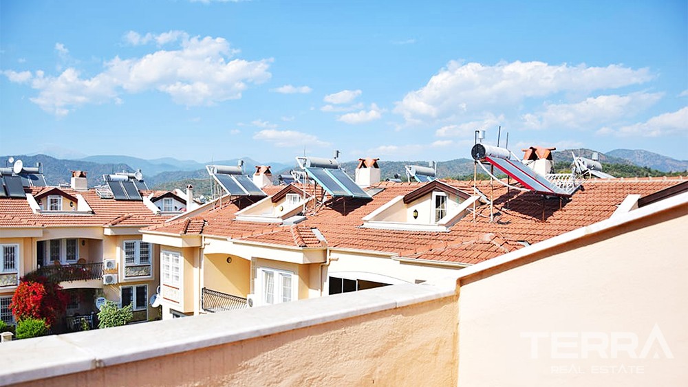 Affordable Penthouse Apartment in Fethiye 1 km from Çalış Beach - 35577