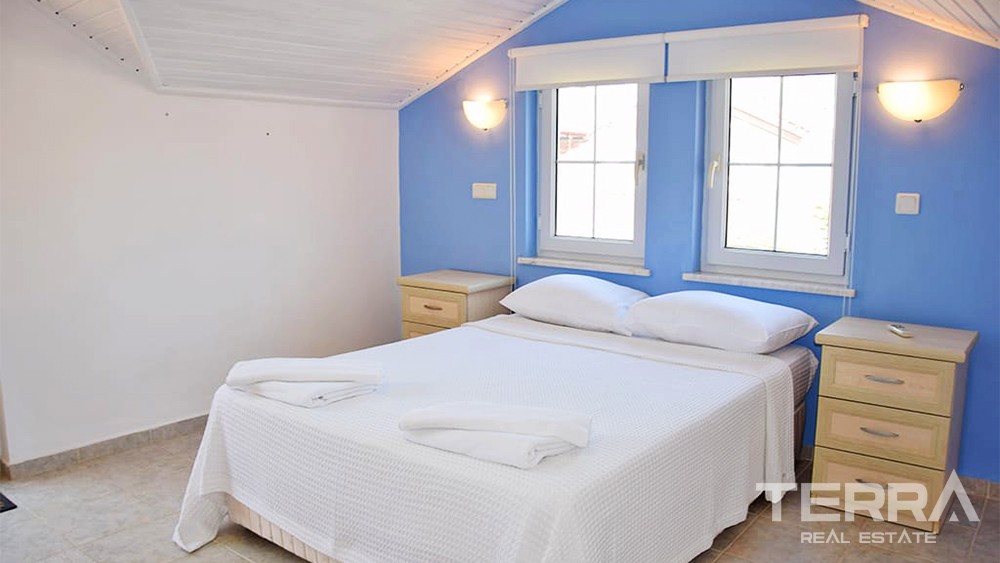 Affordable Penthouse Apartment in Fethiye 1 km from Çalış Beach - 35589