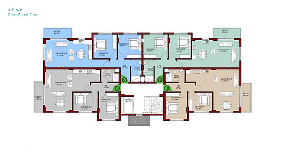 New Fethiye Flats for Sale Located in the City Center near Amenities - 35591