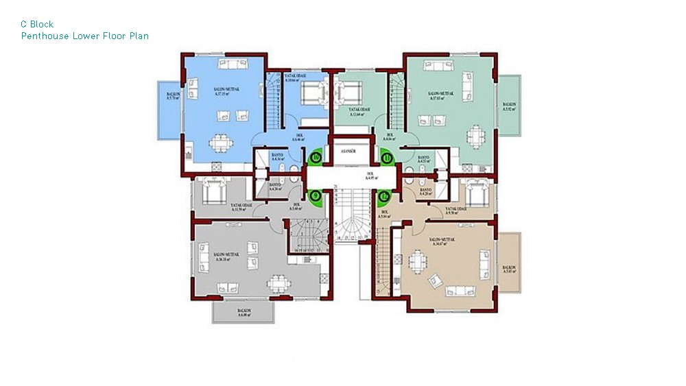 New Fethiye Flats for Sale Located in the City Center near Amenities - 35596