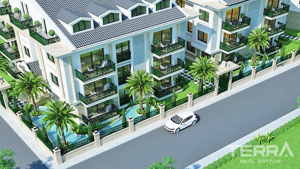 New Fethiye Flats for Sale Located in the City Center near Amenities - 35600