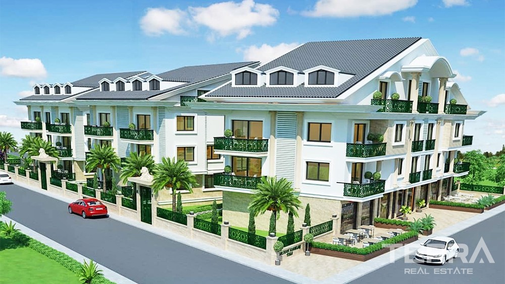 New Fethiye Flats for Sale Located in the City Center near Amenities - 35601