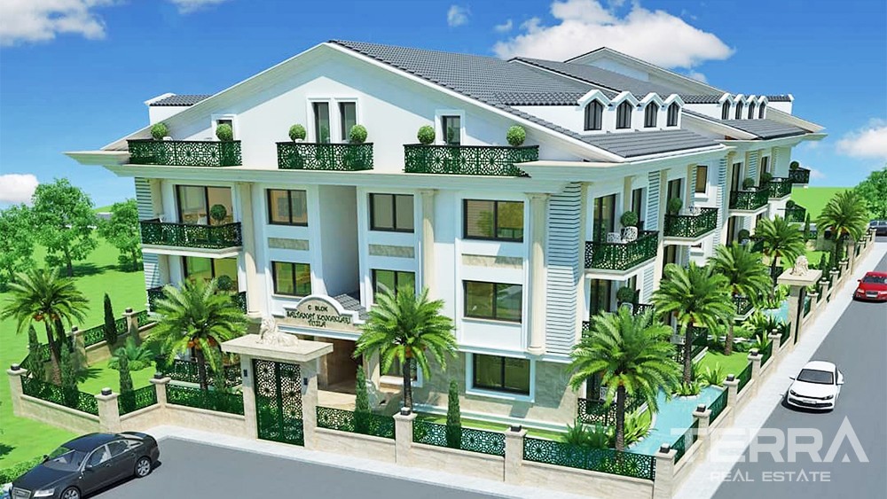 Nouveaux Appartements à Vendre à Fethiye Dans Un Quartier Central
