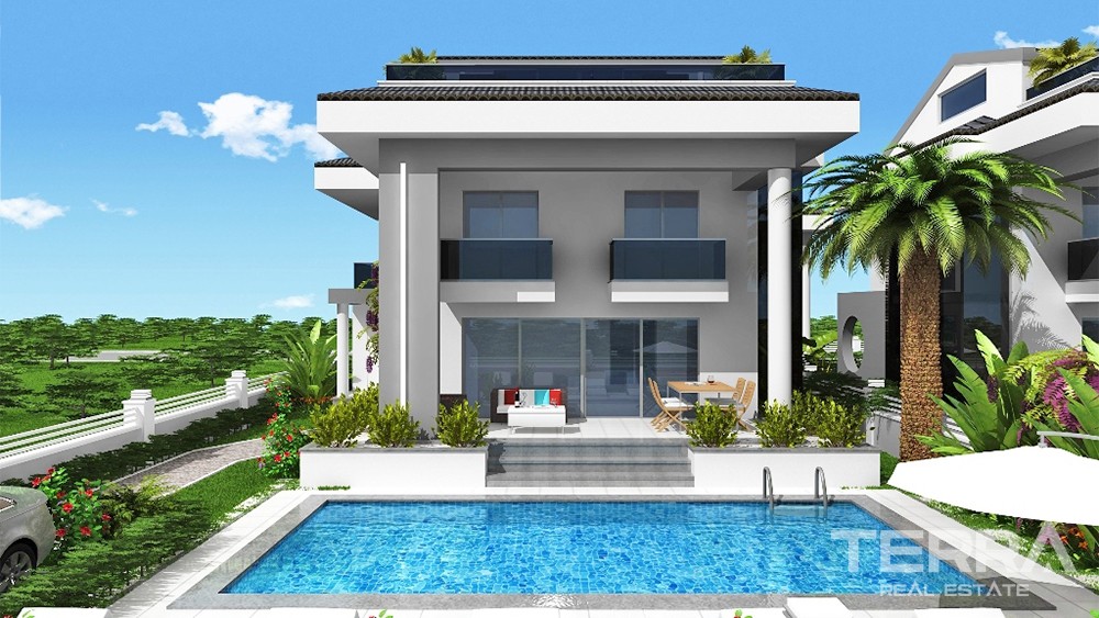 Maison Luxueuse Avec Piscine Privée à Vendre à Fethiye Çaliş - 35617
