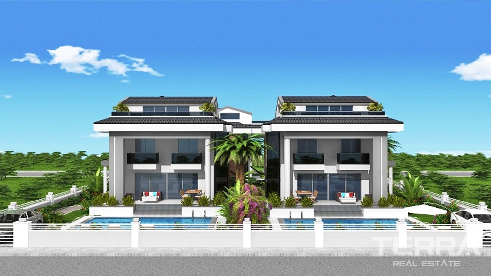 Maison Luxueuse Avec Piscine Privée à Vendre à Fethiye Çaliş - 35620