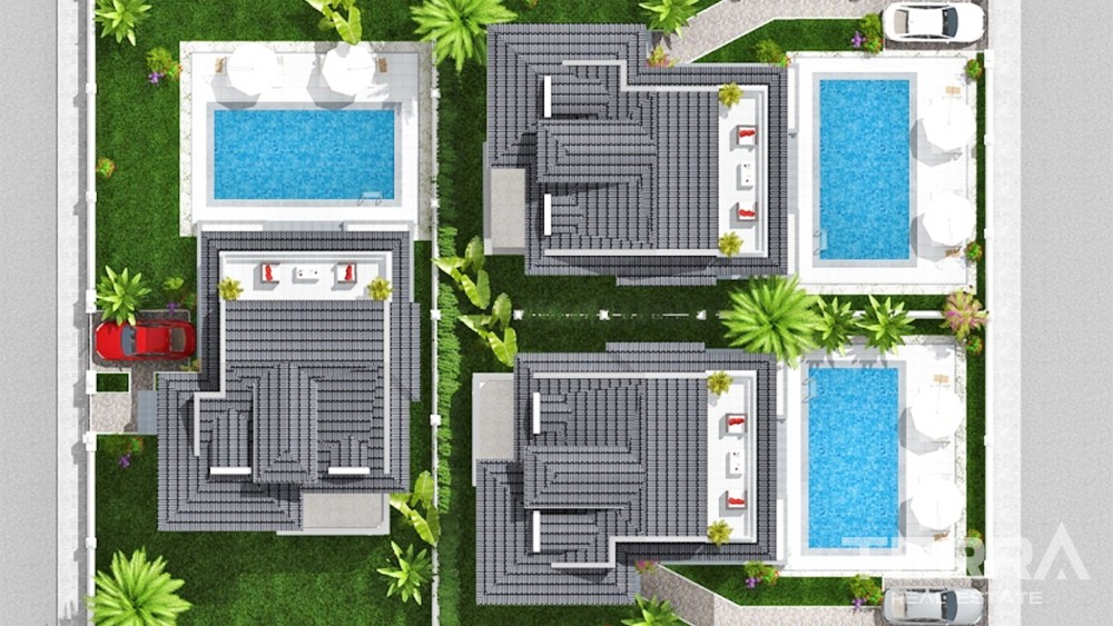 Maison Luxueuse Avec Piscine Privée à Vendre à Fethiye Çaliş - 35621