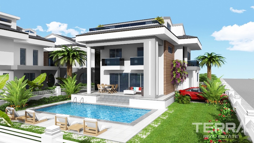 Maison Luxueuse Avec Piscine Privée à Vendre à Fethiye Çaliş - 35622