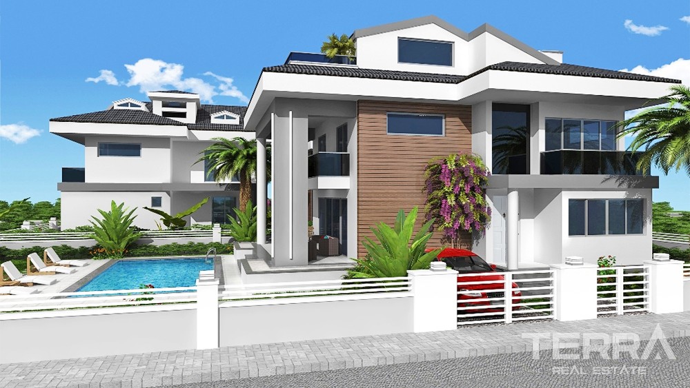 Maison Luxueuse Avec Piscine Privée à Vendre à Fethiye Çaliş - 35623