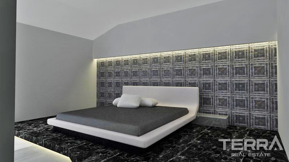 Maison Luxueuse Avec Piscine Privée à Vendre à Fethiye Çaliş - 35633