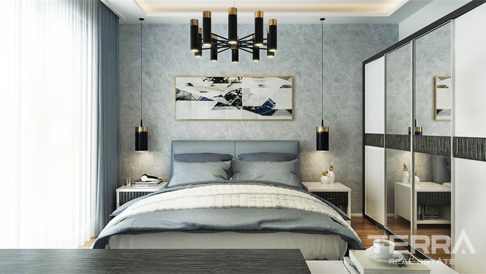 Affordable Apartments in The Complex With Rich Facilities in Alanya - 35719