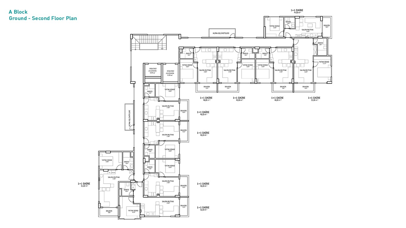 Affordable Apartments in The Complex With Rich Facilities in Alanya - 35887