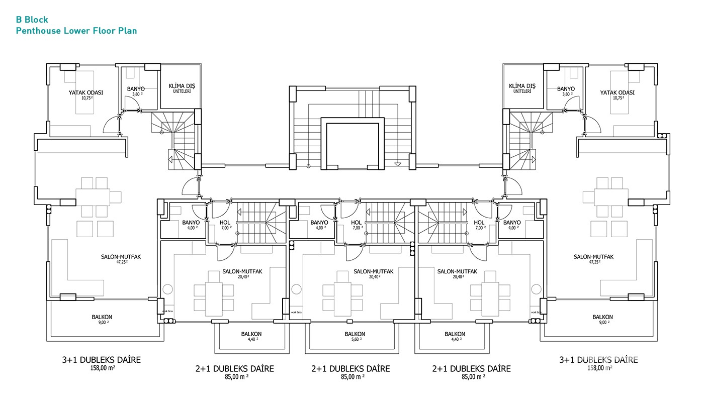 Affordable Apartments in The Complex With Rich Facilities in Alanya - 35888