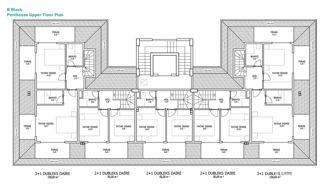 Affordable Apartments in The Complex With Rich Facilities in Alanya - 35889